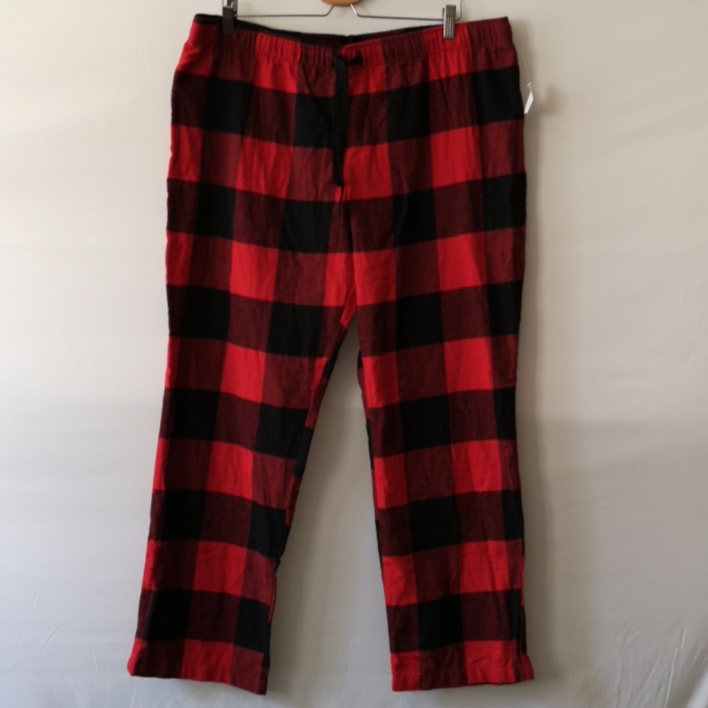 Old Navy Buffalo Plaid Red & Black, Cotton Size XL